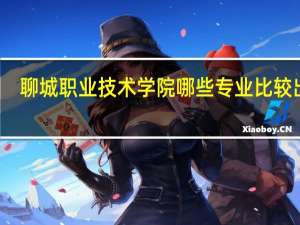 聊城职业技术学院哪些专业比较出名