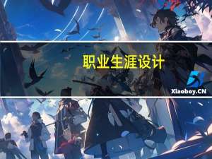 职业生涯设计(关于职业生涯设计简述)