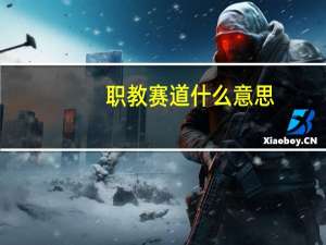 职教赛道什么意思