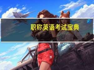 职称英语考试宝典(关于职称英语考试宝典简述)