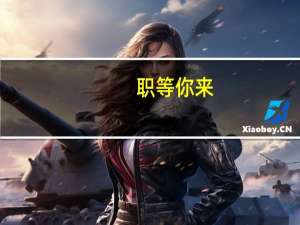 职等你来(关于职等你来简述)