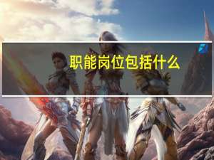 职能岗位包括什么