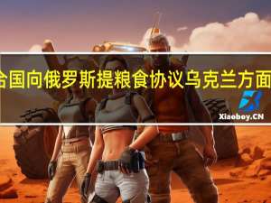联合国向俄罗斯提粮食协议 乌克兰方面拒绝接受
