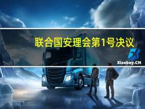 联合国安理会第1号决议(关于联合国安理会第1号决议简述)