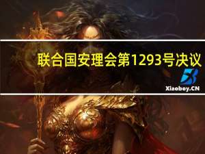 联合国安理会第1293号决议(关于联合国安理会第1293号决议简述)