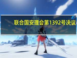 联合国安理会第1392号决议(关于联合国安理会第1392号决议简述)