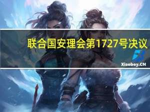 联合国安理会第1727号决议(关于联合国安理会第1727号决议简述)