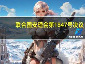 联合国安理会第1847号决议(关于联合国安理会第1847号决议简述)
