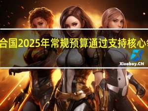 联合国2025年常规预算通过 支持核心领域项目