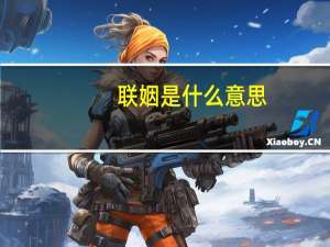 联姻是什么意思
