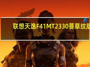 联想天逸F41MT2330 蔓草纹版(关于联想天逸F41MT2330 蔓草纹版简述)