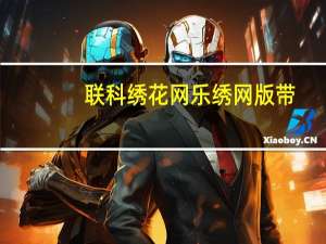 联科绣花网乐绣网版带（联科6绣花网人才市场）