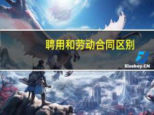 聘用和劳动合同区别（聘用合同与劳动合同的区别）