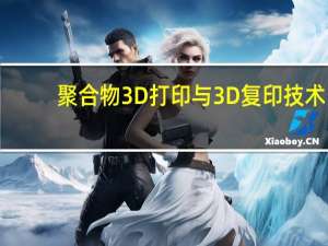 聚合物3D打印与3D复印技术(关于聚合物3D打印与3D复印技术简述)