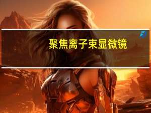 聚焦离子束显微镜(关于聚焦离子束显微镜简述)