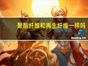 聚酯纤维和再生纤维一样吗