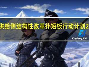 肇庆市供给侧结构性改革补短板行动计划 2016—2018年(关于肇庆市供给侧结构性改革补短板行动计划 2016—2018年简述)
