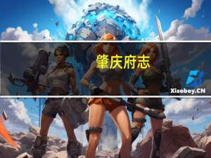 肇庆府志(关于肇庆府志简述)