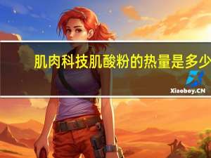 肌肉科技 肌酸粉的热量是多少