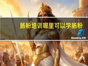 肠粉培训哪里可以学肠粉