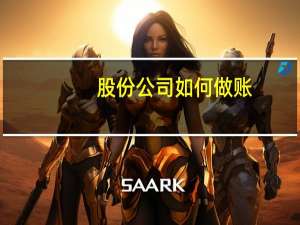 股份公司如何做账