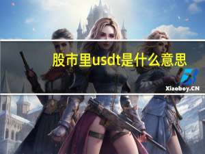 股市里usdt是什么意思