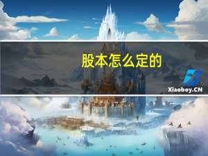 股本怎么定的