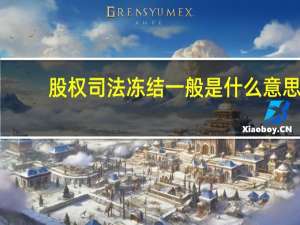 股权司法冻结一般是什么意思（法院冻结股权是什么意思）
