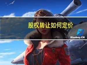 股权转让如何定价