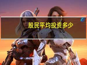 股民平均投资多少