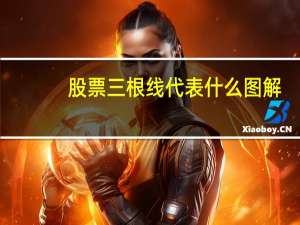 股票三根线代表什么图解
