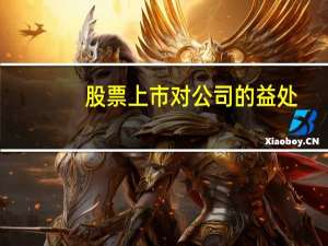 股票上市对公司的益处