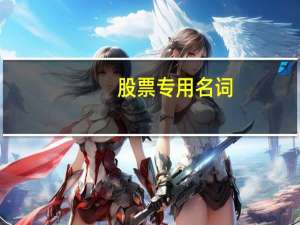 股票专用名词