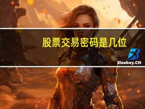 股票交易密码是几位