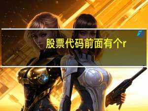 股票代码前面有个r