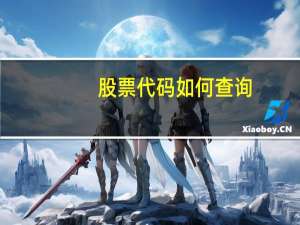 股票代码如何查询