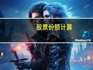 股票份额计算