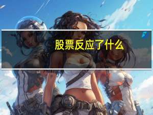 股票反应了什么