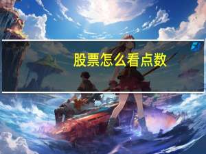 股票怎么看点数