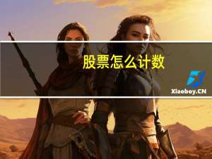 股票怎么计数