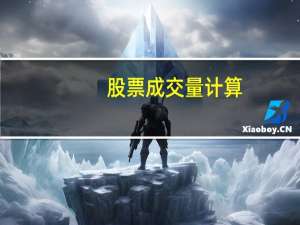 股票成交量计算