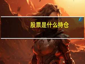 股票是什么持仓