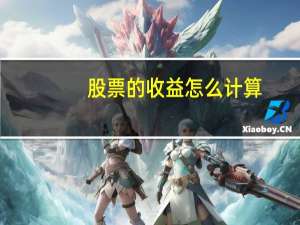 股票的收益怎么计算