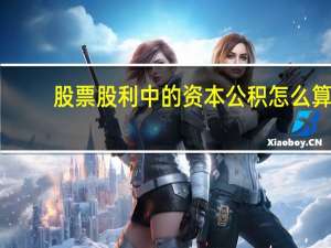 股票股利中的资本公积怎么算