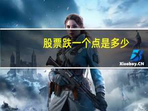 股票跌一个点是多少