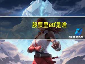 股票里etf是啥