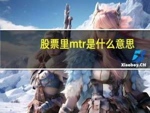 股票里mtr是什么意思