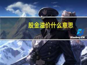 股金溢价什么意思