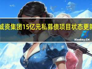 肥城城资集团15亿元私募债项目状态更新为“终止”