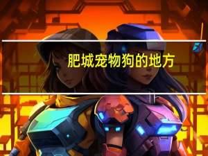 肥城宠物狗的地方